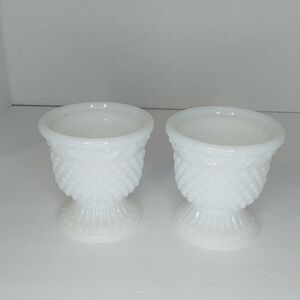 Vintage Avon Milk Glass Cups/goblets